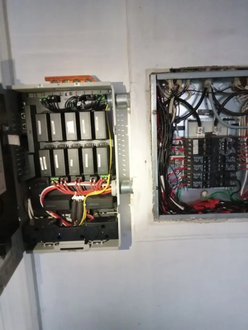Electrical panel upgrade completed for Carbon Monoxide Detector Installation in Lake Cassidy